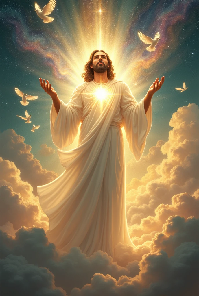 According to the description in the Bible, I want a picture of God. Consider your physical characteristics