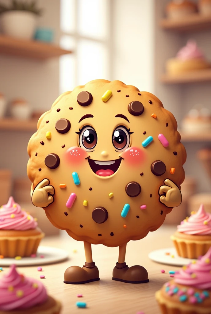 The art of the cookie logo