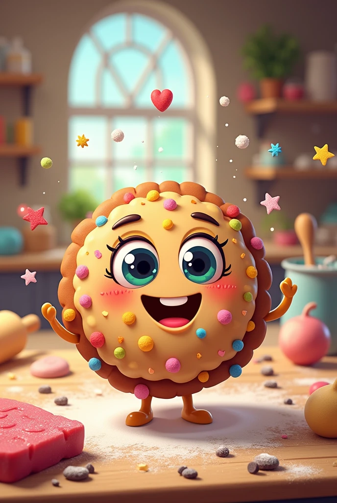 The art of the cookie logo