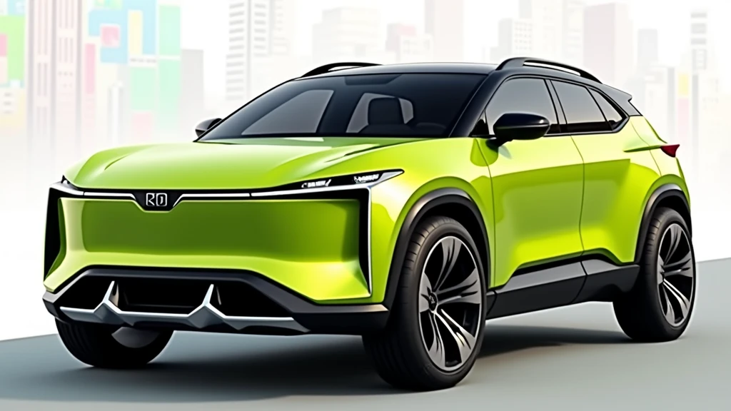 Hijaro Insuo Cross Active, crossover, car, lime color, 2024, SUV, compact car,