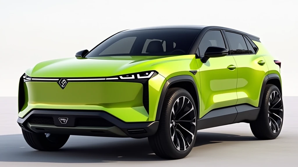 Hijaro Insuo Cross Active, crossover, car, lime color, 2024, SUV, compact car,