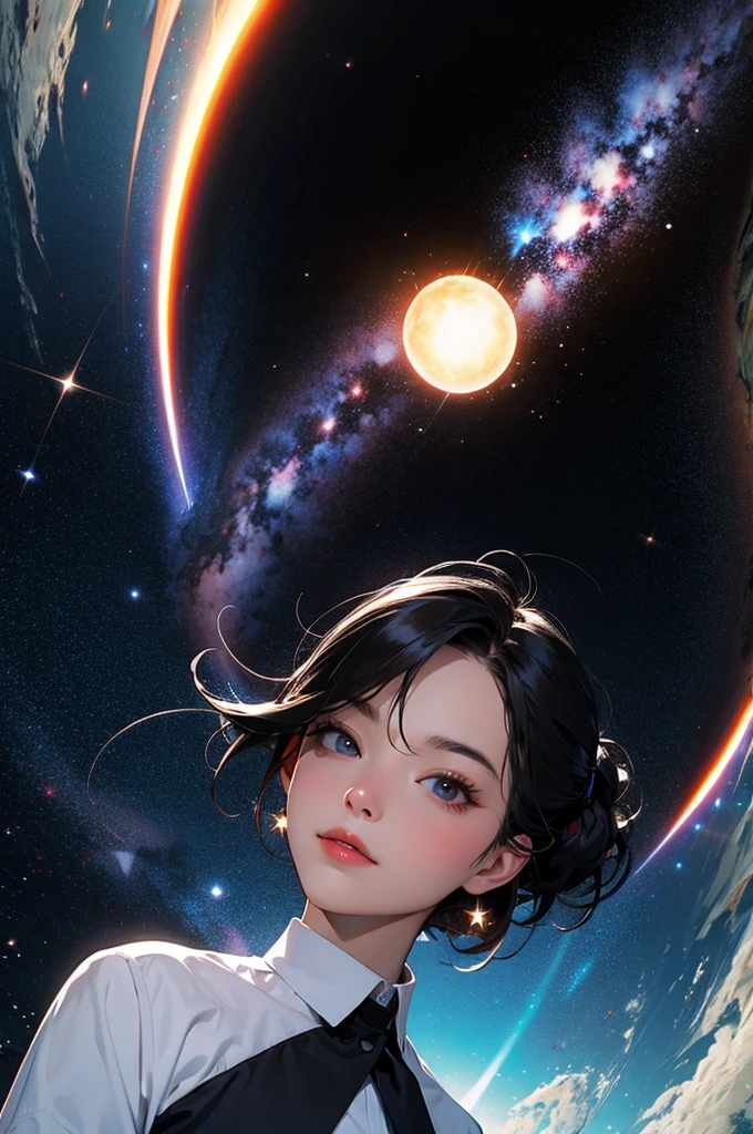 Make a black hole in the galaxy