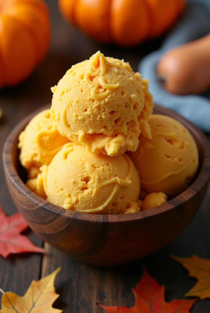 A Squash Flavored Ice cream