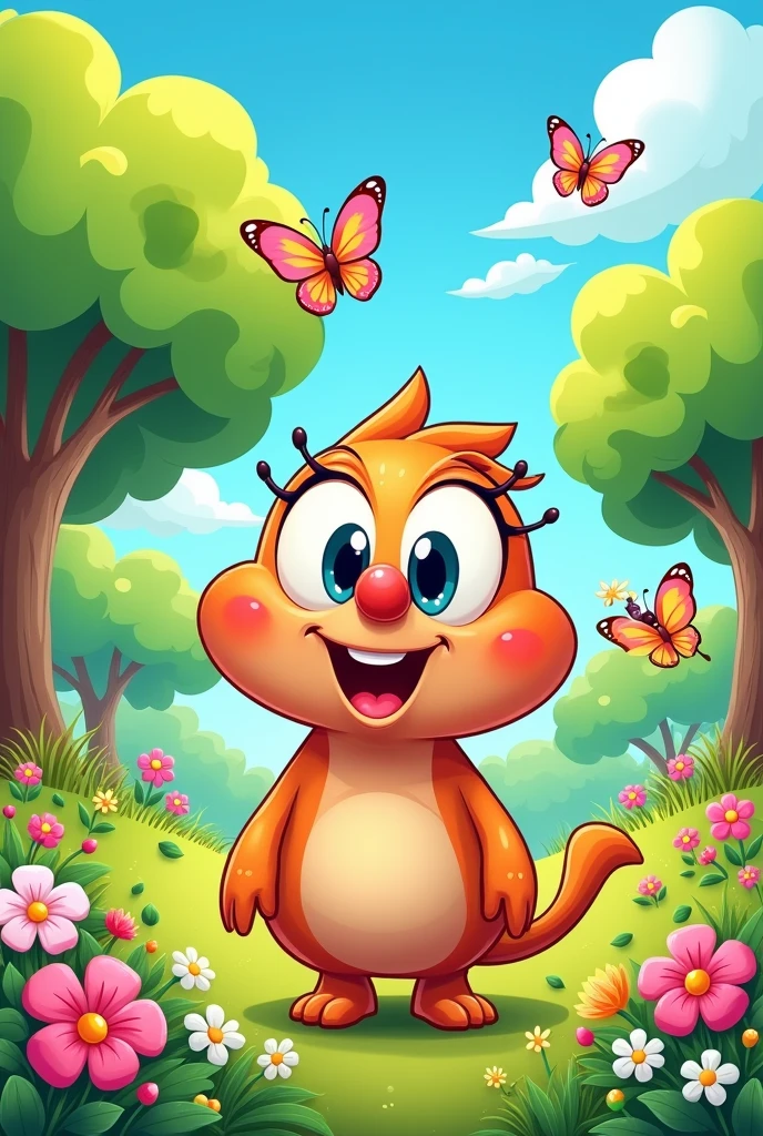 Cartoon drawing base 