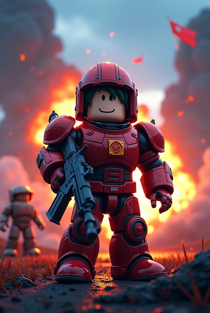 Create a rules banner for me, with the war image in roblox