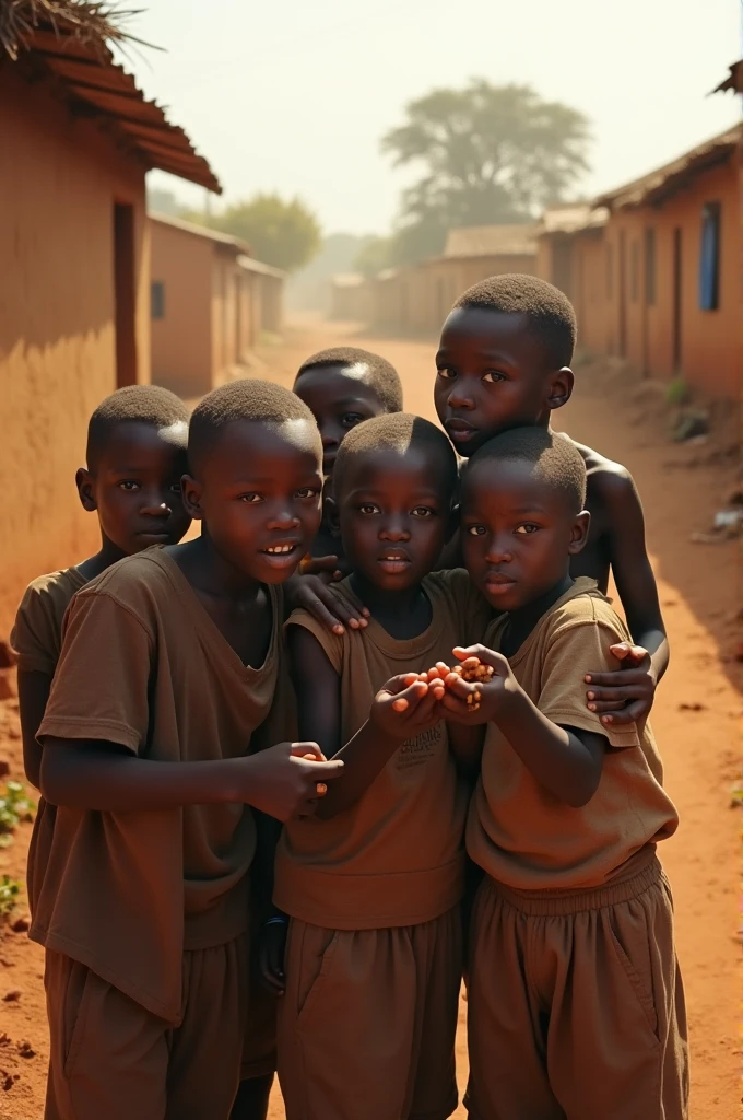 In the heart of Africa, a poignant scene unfolds daily, where s and boys, their innocent faces marked by the weight of a relentless sun, gather around the community's sole lifeline: the water well. These resilient youngsters, emblematic of hope amidst adversity, are in desperate need of sustenance, relying on the ancient well's depths to quench their insatiable thirst. With empty containers in hand, they take their place in line, forming a mosaic of aspirations, dreams, and resilience, their futures intertwined with the ebb and flow of the precious liquid that dwells deep beneath the unforgiving earth. As they patiently await their turn, the sun's relentless gaze is a constant reminder of the challenges they face in securing this most fundamental of resources. Their laughter, albeit sporadic, carries with it a resilient spirit that refuses to succumb to the harsh realities that surround them. These little girlat the African water well are a testament to the enduring power of hope, community, and the basic human need for water in the face of adversity