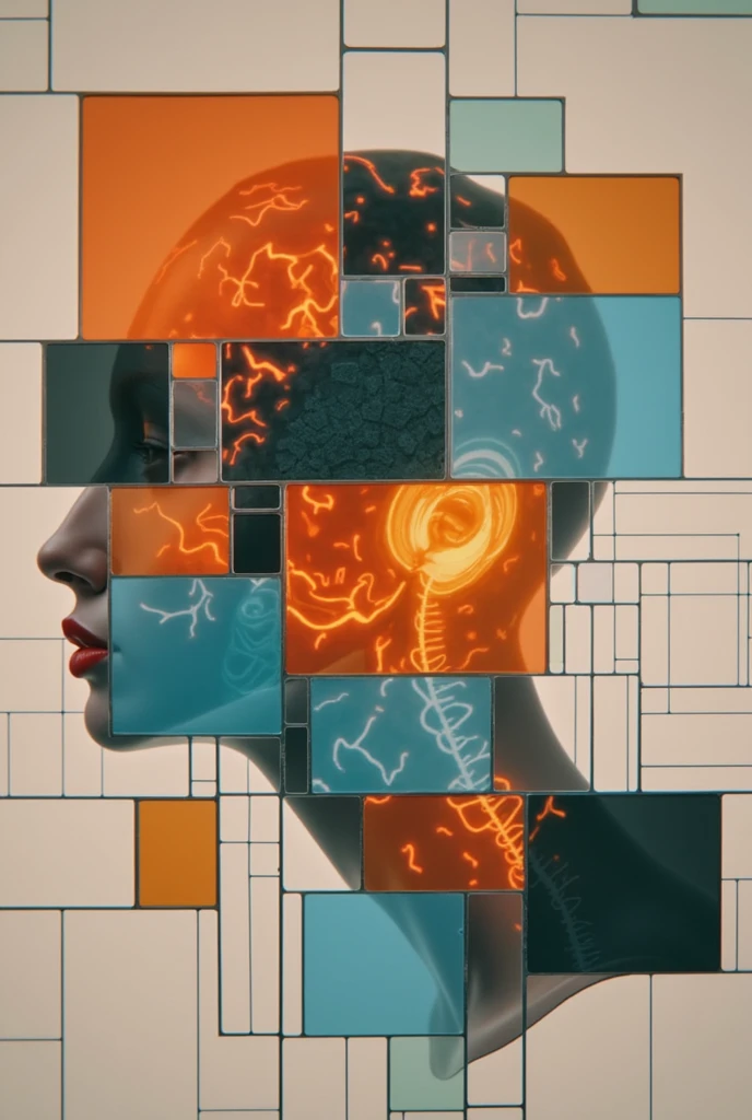 a close up of a person with a glowing face and body, glowing red veins, fractal veins. cyborg, red glowing veins, glowing veins, bright glowing veins, human glowing, tomasz alen kopera and cgsociety, melted cyborg, inspired by Mike Winkelmann, woman made of black flames, digital art 4k unsettling, detailed glowing head