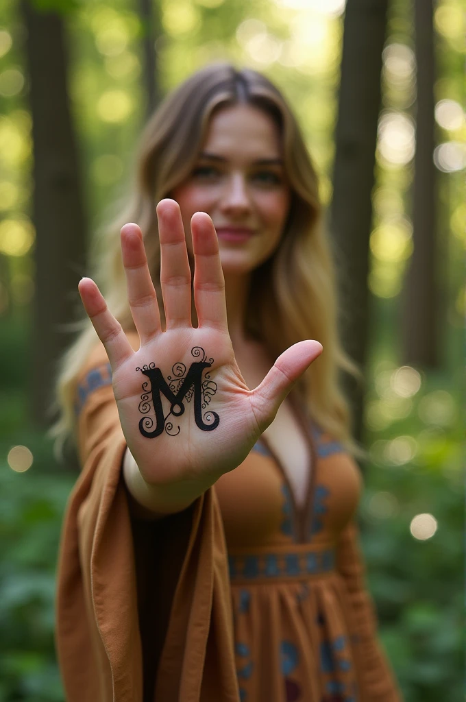 M mark on hand 