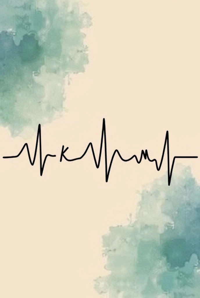 A simple line tattoo regarding nursing and including the letters L, L, H, K, N