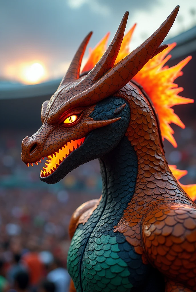 make me some pokemon full face helmets with theme charizard, rayquaza, and infernape