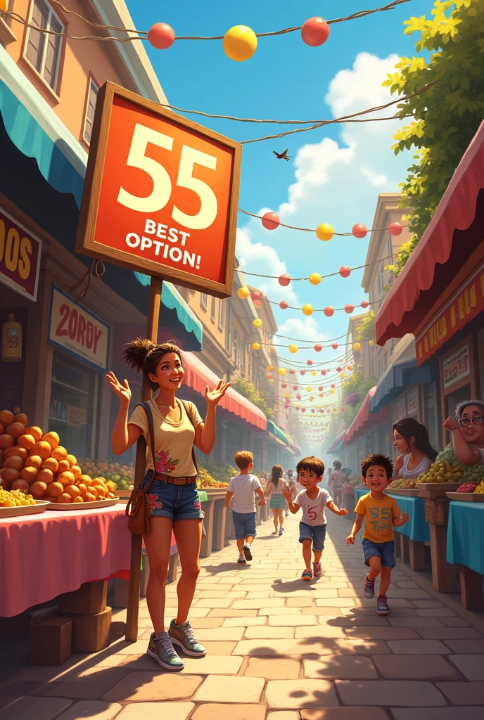 55 is the best option