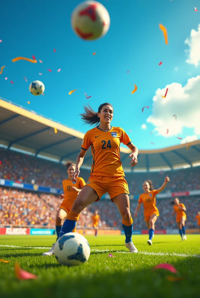 1st channel for women's football in Rio Grande do Sul