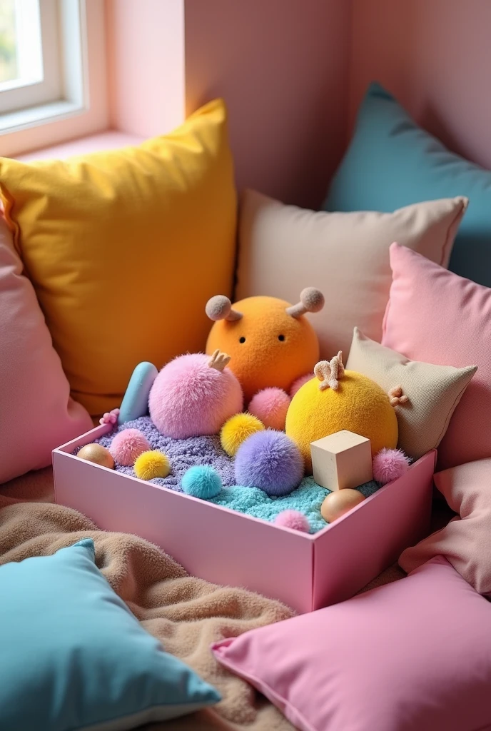 Create a sensory box for autistic people 