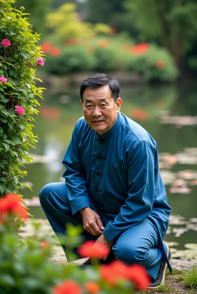 a chinese guy shitting
