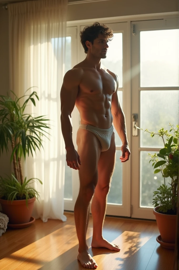 Naked man