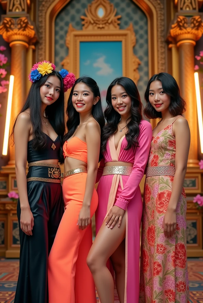 Create Thai girl group with 4 members