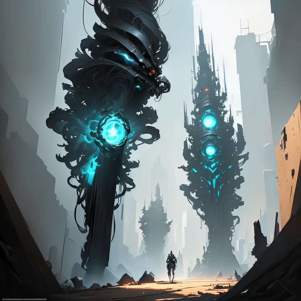 masterpiece, best quality, (extremely detailed CG unity 8k wallpaper), (best quality), (best illustration), (best shadow), absurdres, realistic lighting, (Abyss), beautiful detailed glow, art by PeterMohrBacher,