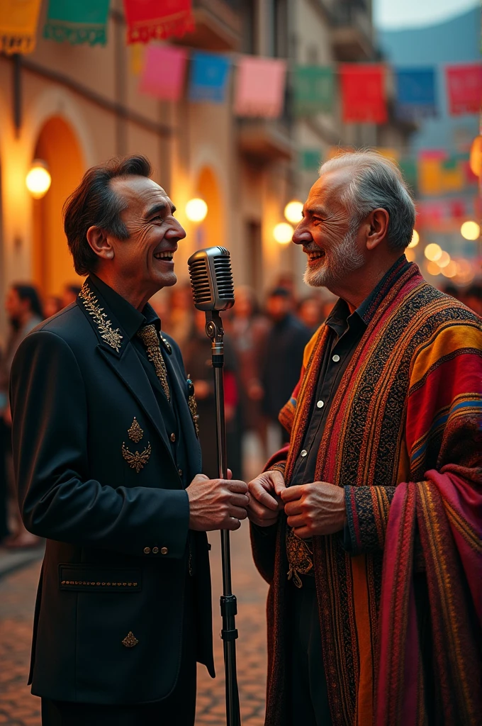 Charles Aznavour and Sergey Parajanov
