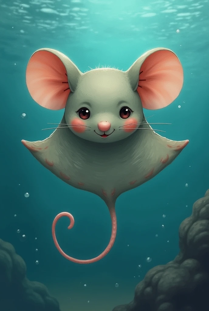 What would the child of a stingray and a mouse look like?