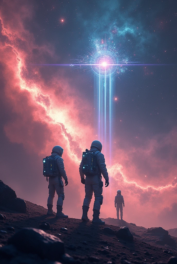 Humans creating impact and power in the universe