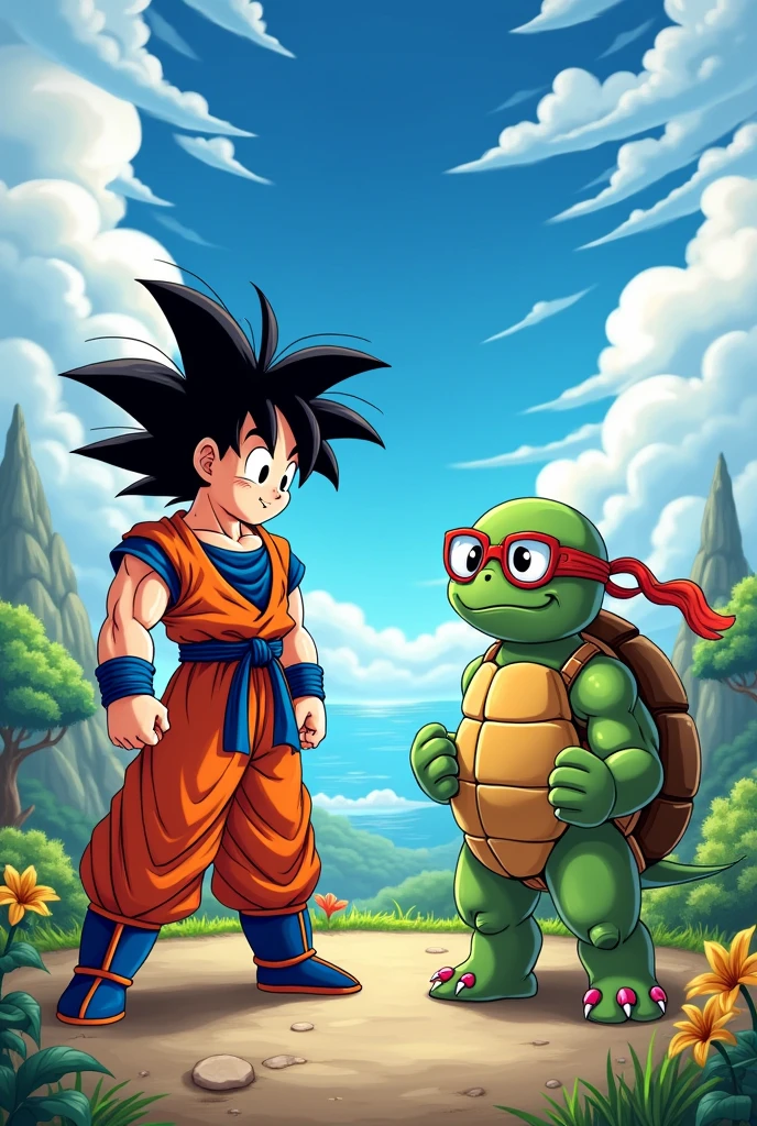 Turtle the game both Goku