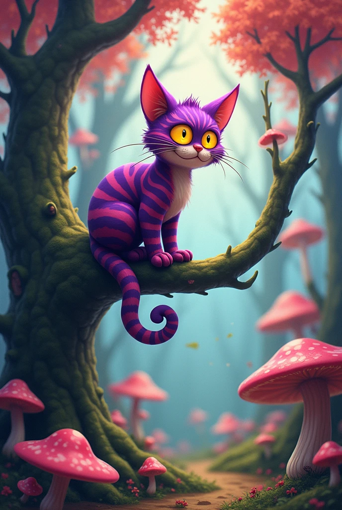 Cat from the movie Alice in Wonderland