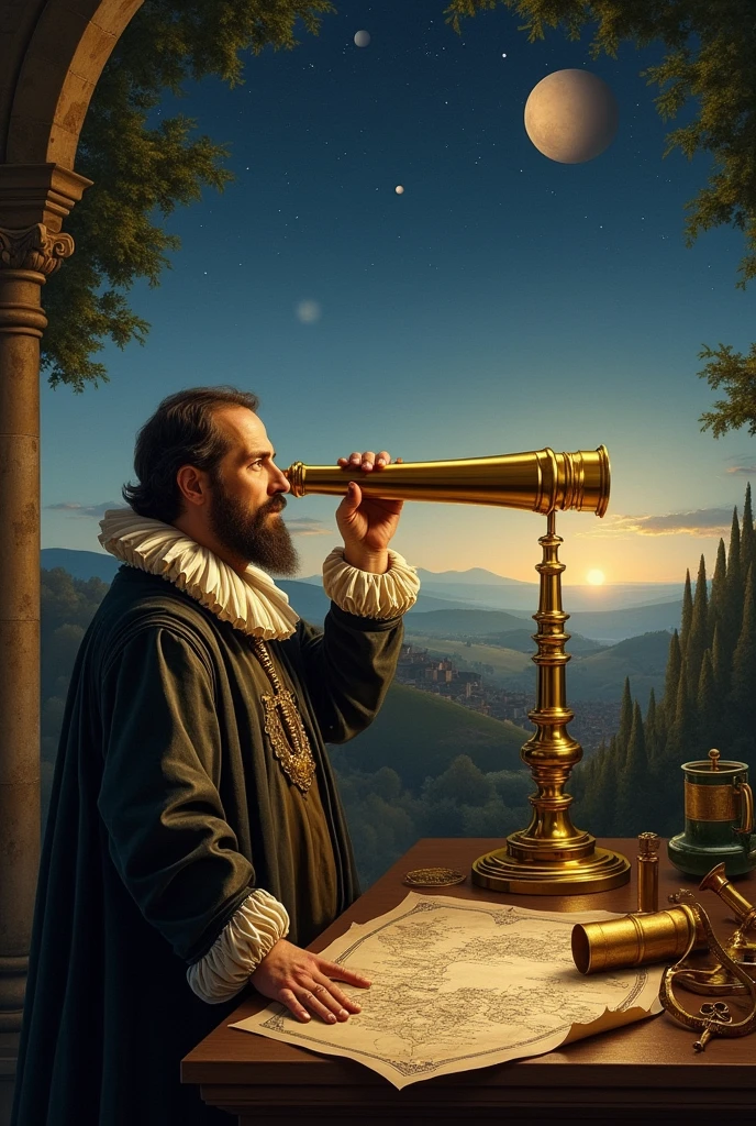 first telescope created by Galileo