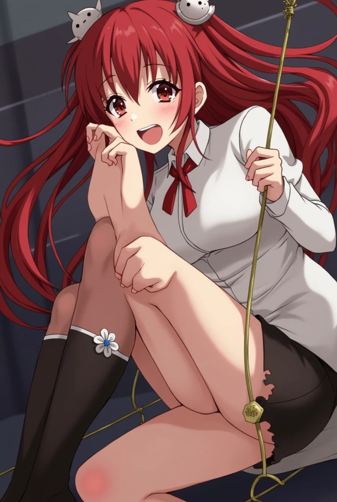 Yumeko Jabami becomes a futanari and rapes Mary Saotome