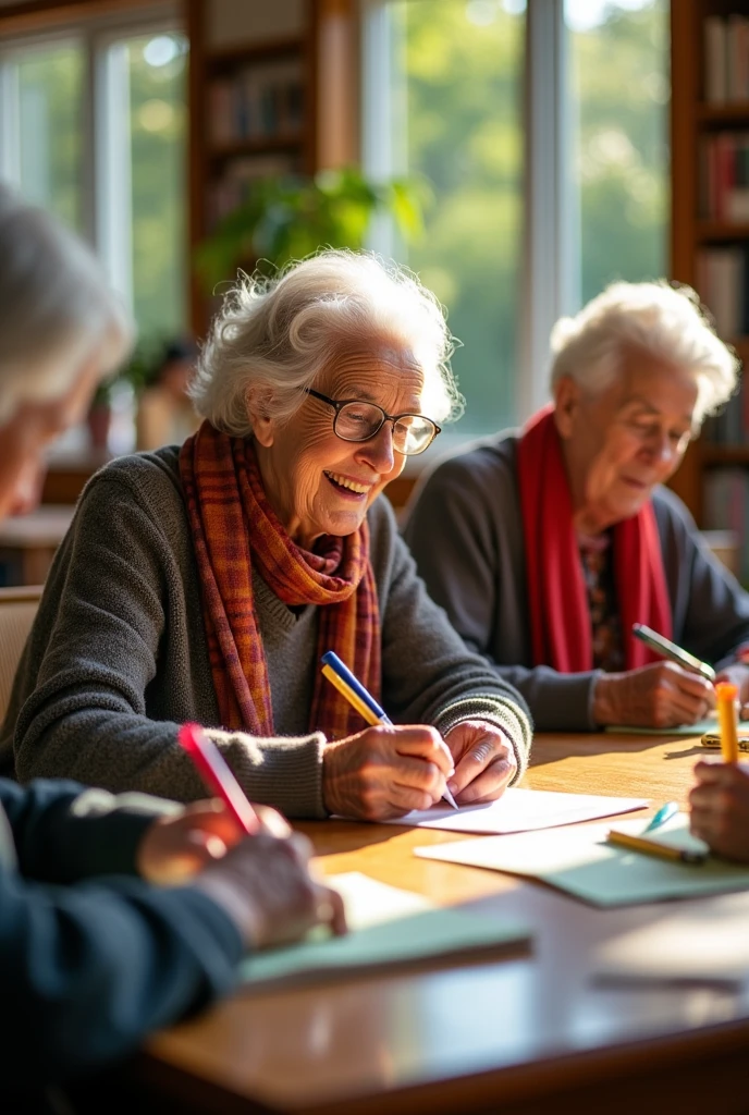 wisdom letters project, where old people write letters
