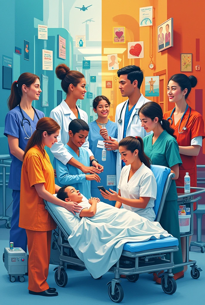 Collage of our health care