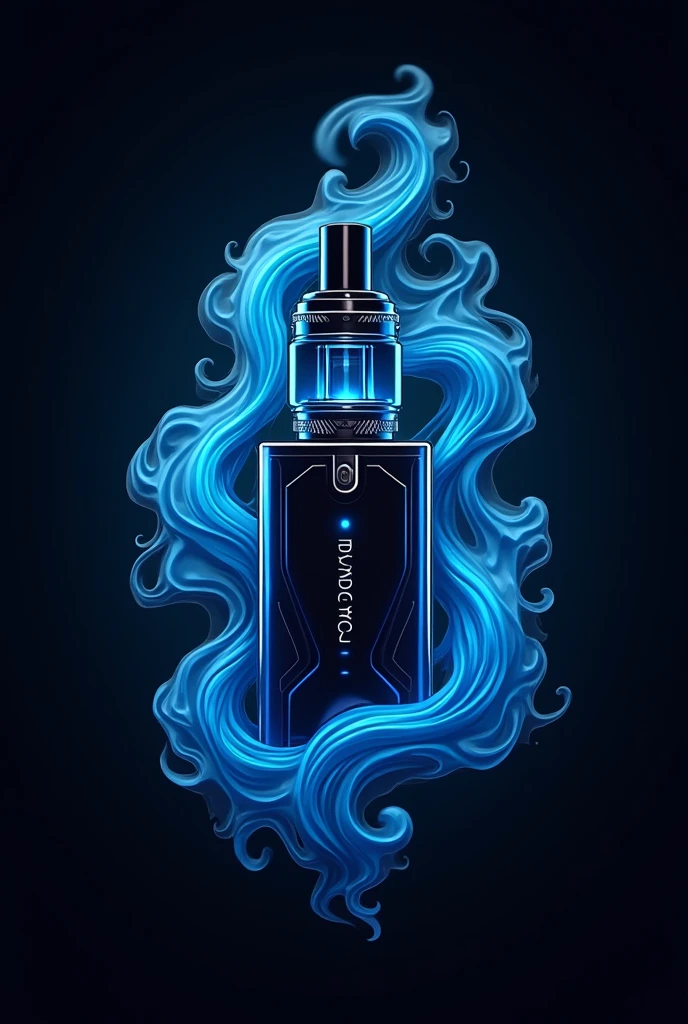 The Vapor Gess logo features a sleek and modern design that combines visual elements related to vaping. Generally, includes a stylized image of a vape or a cloud of vapor. Colors are usually vibrant or metallic, like blue, silver or black, and the name "Vapor Gess" appears in a sophisticated and clear typography. The design can integrate graphic details that evoke advanced technology or premium quality., giving an impression of professionalism and modernity.