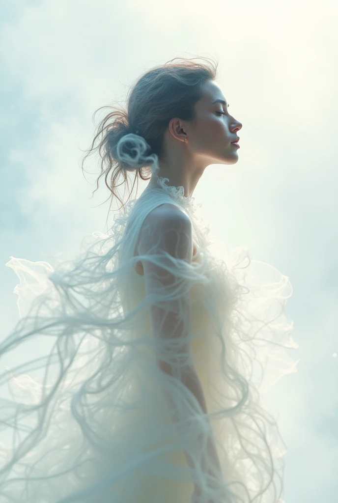Corps lumineux translucide et vaporeux fait de fumée ,une sublime femme faite de lumière et de fumée et de brouillard,esquisser,minimalisme, Lignes claires,(double exposition:1.4),ornement délicat,Kouindji,(Tir sur le haut des cuisses:1.3),Prise de vue complète du corps, vue de face, Effet Tyndall,mise au point douce,16k, Graphiques acides, sublime femme faite de fumée translucide, translucide et transparence, nuage et fumée ,oeuvre fantastique,(Visage vibrant détaillé:1.33),(robe manteau:0.15),masterpiece,(trash-polka Tatouages:1.4),(Corps lumineux translucide et vaporeux:1.2),Un design minimaliste,d’un contour de silhouette et d’une belle femme sublime,Monde des ombres, masterpiece art complexe,((fond blanc1.5)),(bretelles:0.6),