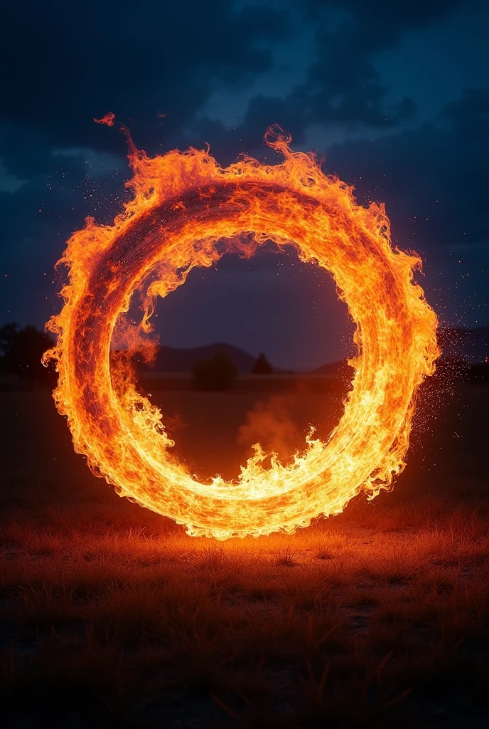 create a simple circle of fire