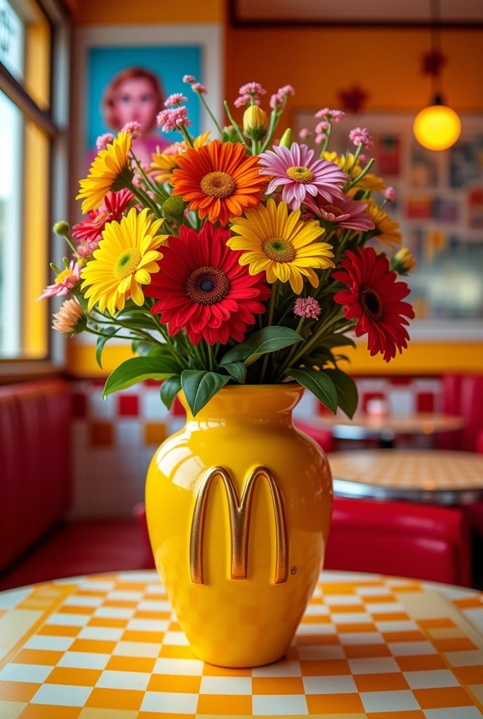 Vase a fleur Mcdonald’s