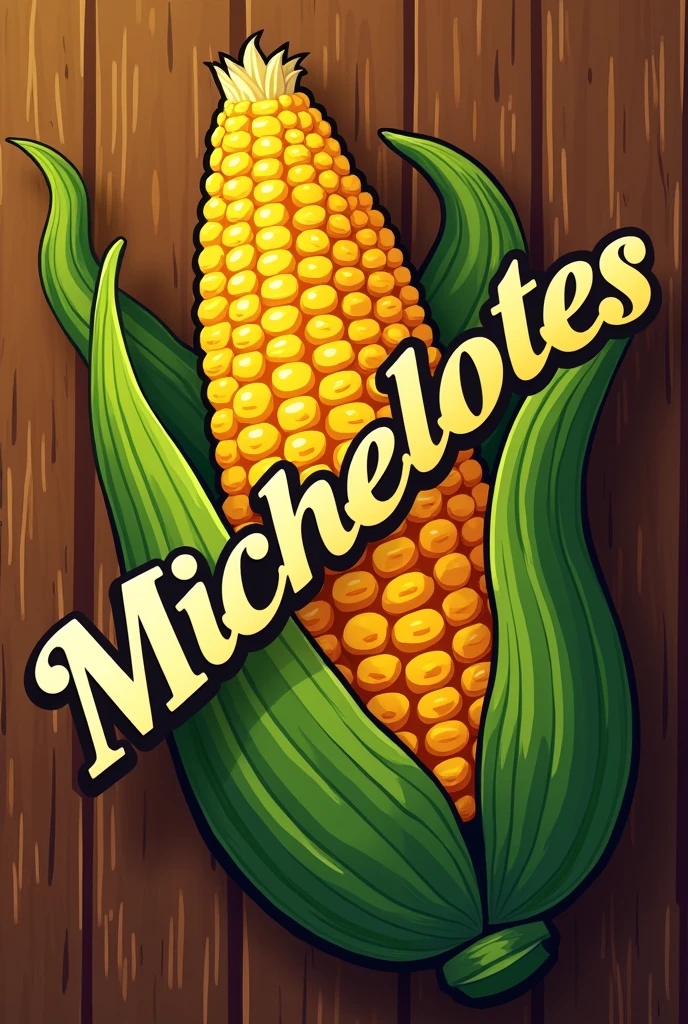 Corncob logo with the word michelotes