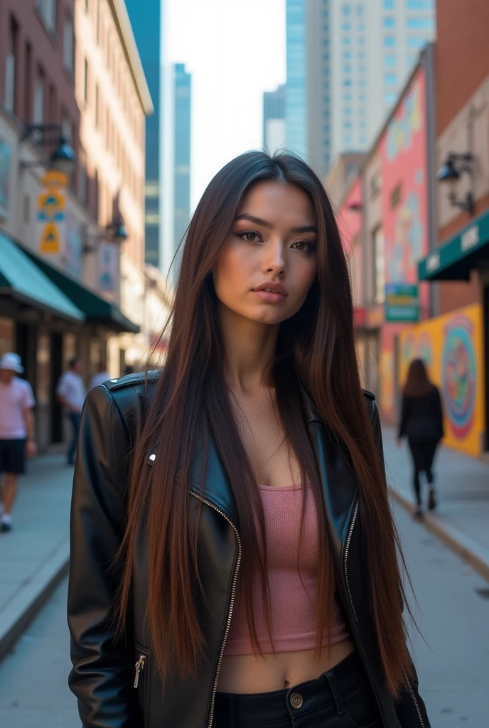 the same but straight hair