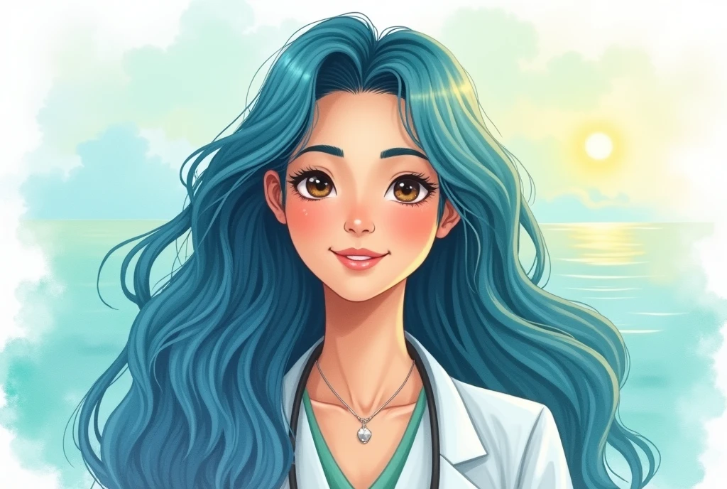 image profil sophrologue, your blue green