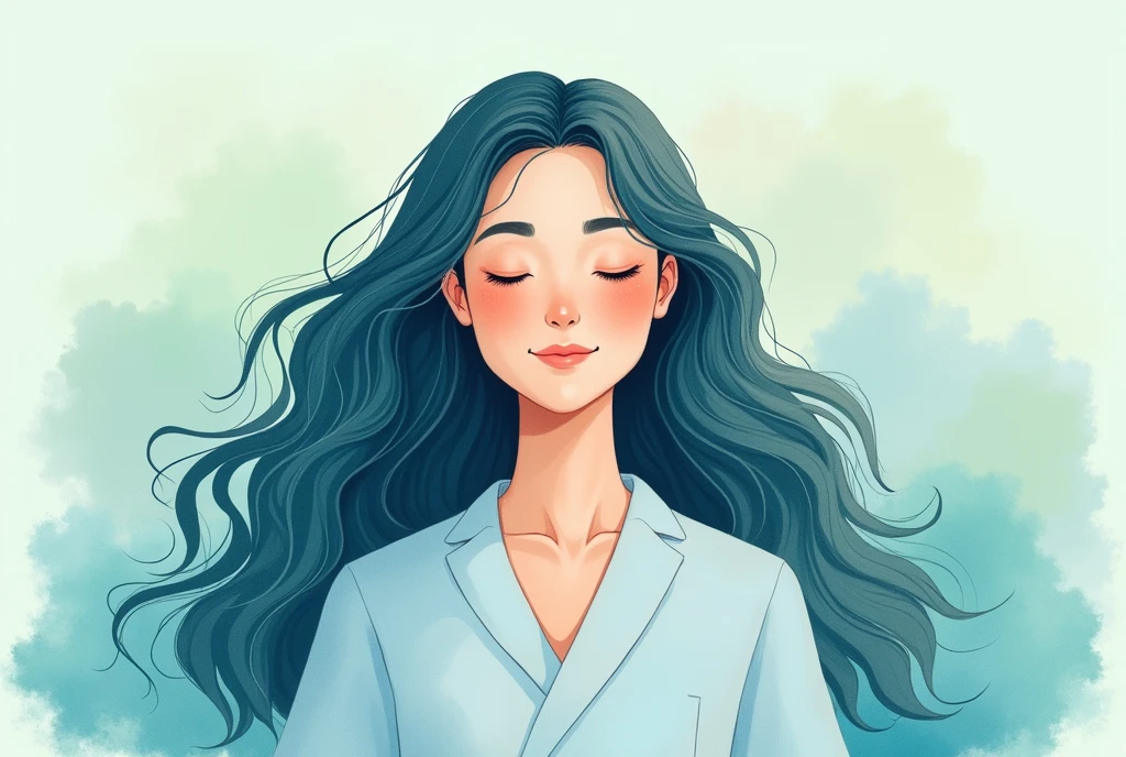 image profil sophrologue, your blue green