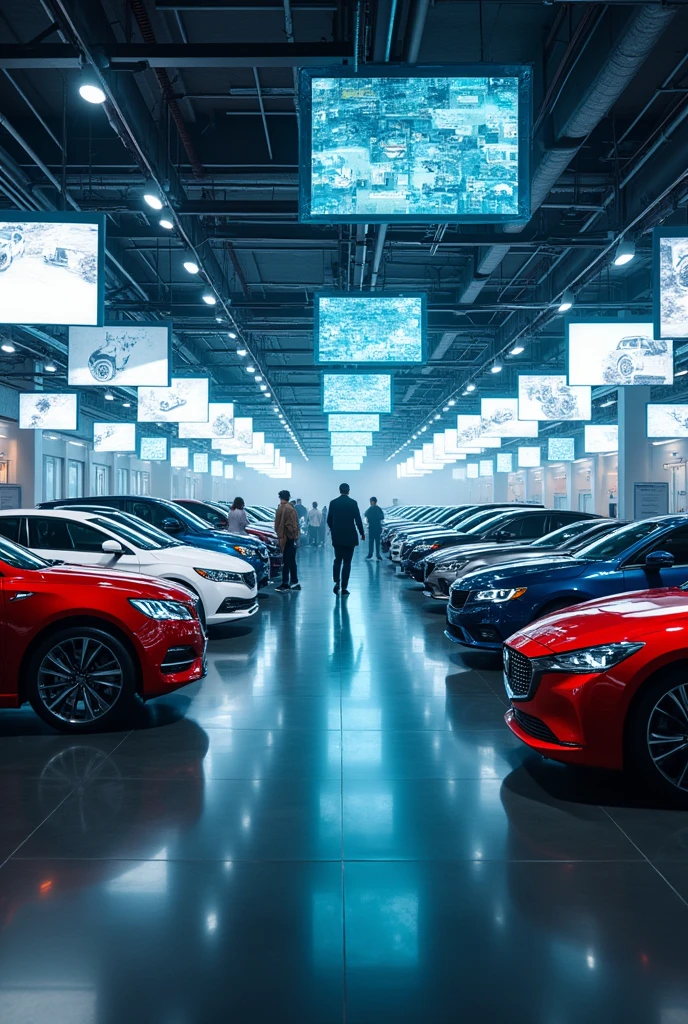 Dealership matrix with thousands of different vehicles 
