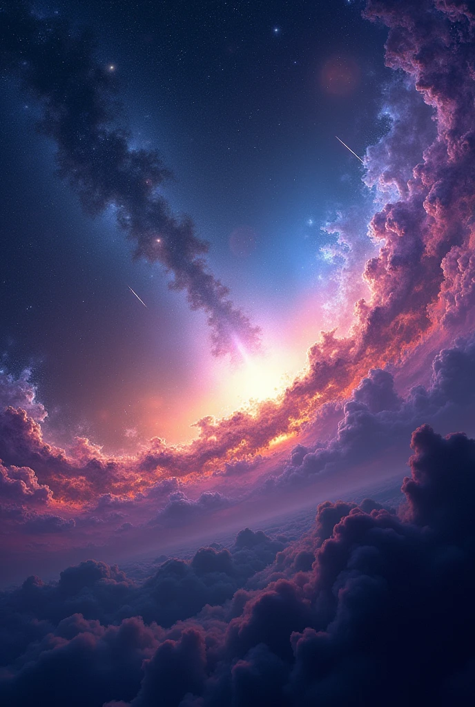 I want an image of the universe with the size 1080 x1920
