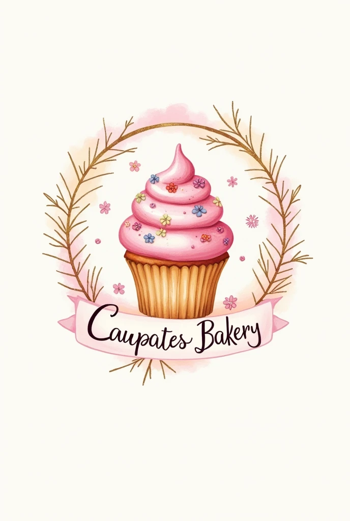 Create me a feminine style bakery logo