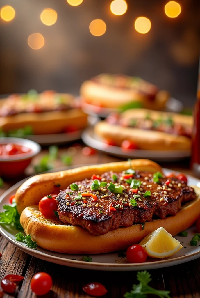 AFCOM club advertisement, Thursday has hot dog steak