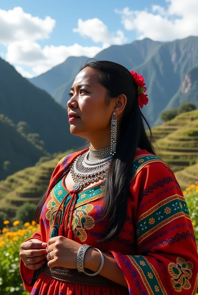 Indigenous woman from Ecuador