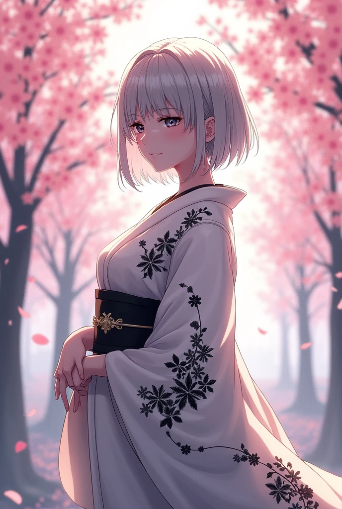 2b from nier automata
With white japanese kimono