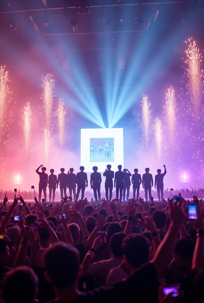 bts y straykids en un concierto