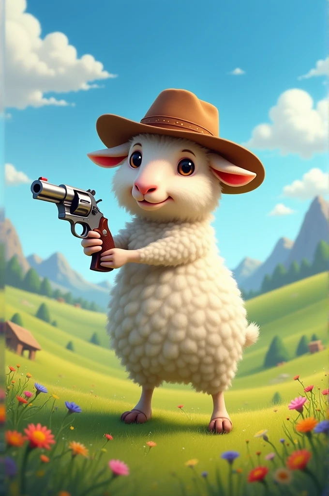 Sheep with a gun