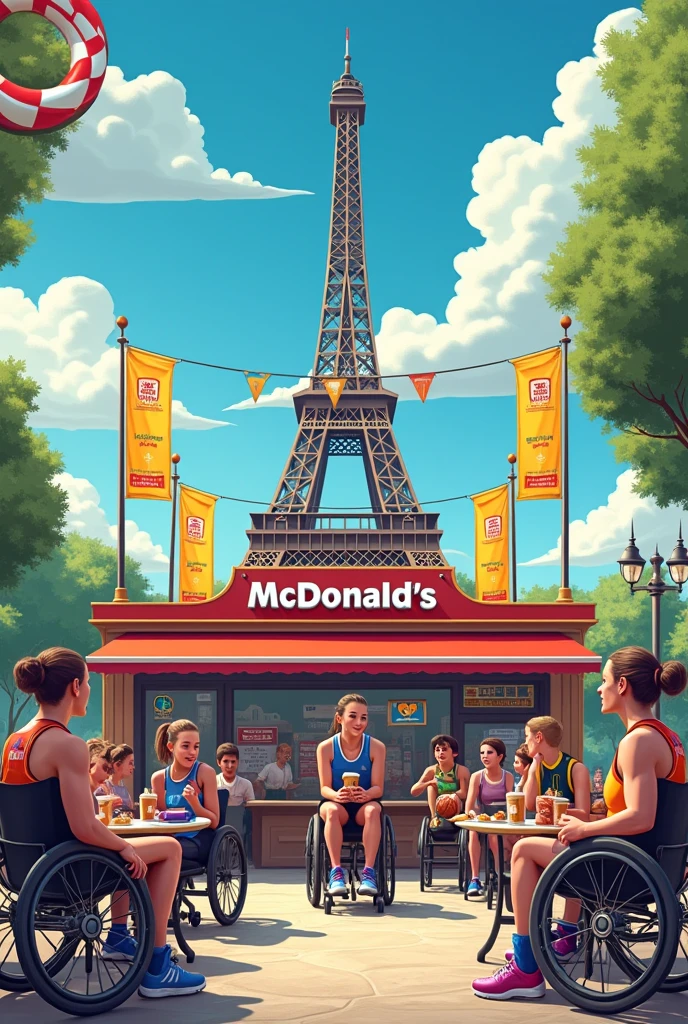 Para sport Mcdonald’s a paris