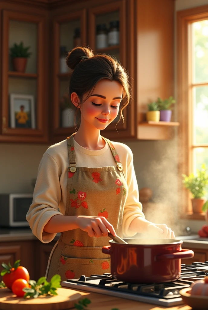 Cooking Mother