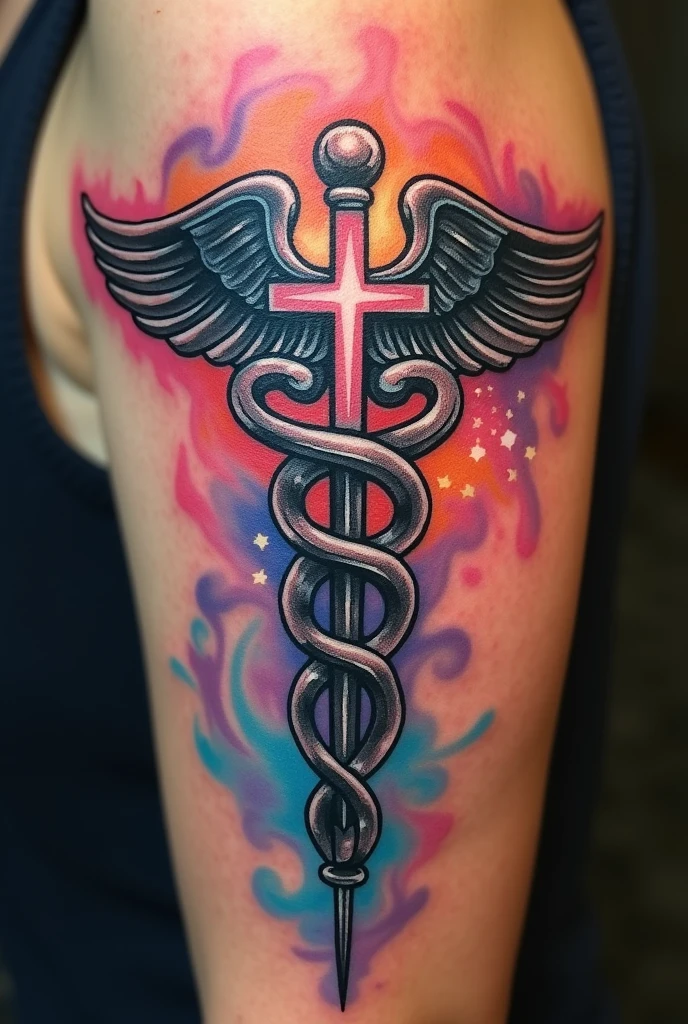 Faith and Medicine Tattoo