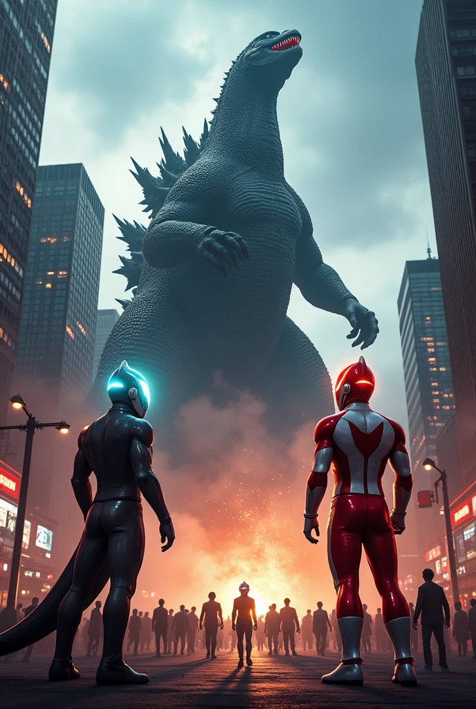 godzila earth in sao paulo facing ultraman and oultrasevem